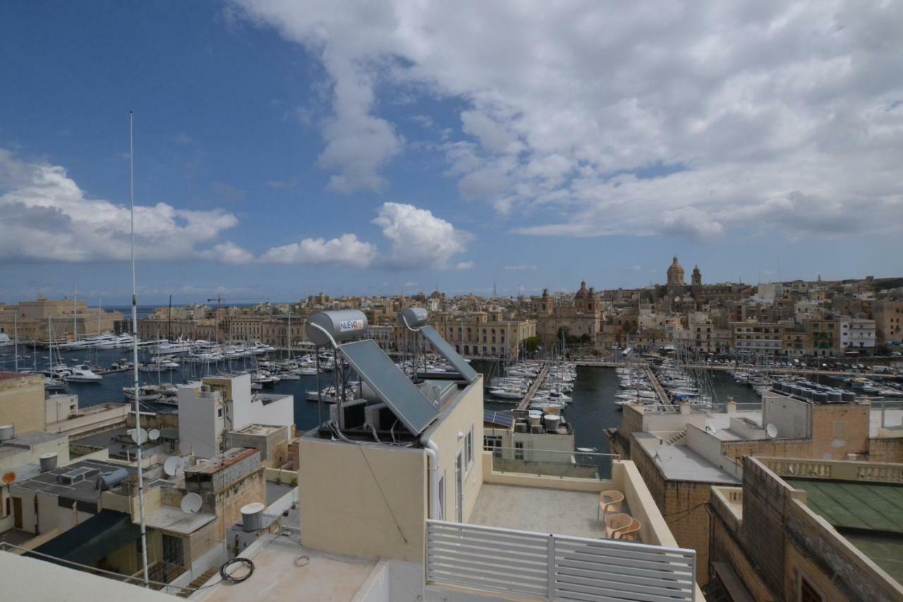 The Penthouse Flat-Terrace&View Apartamento Senglea Exterior foto