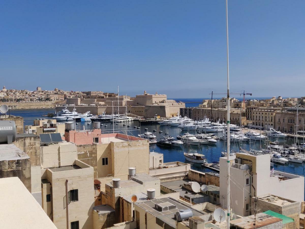 The Penthouse Flat-Terrace&View Apartamento Senglea Exterior foto